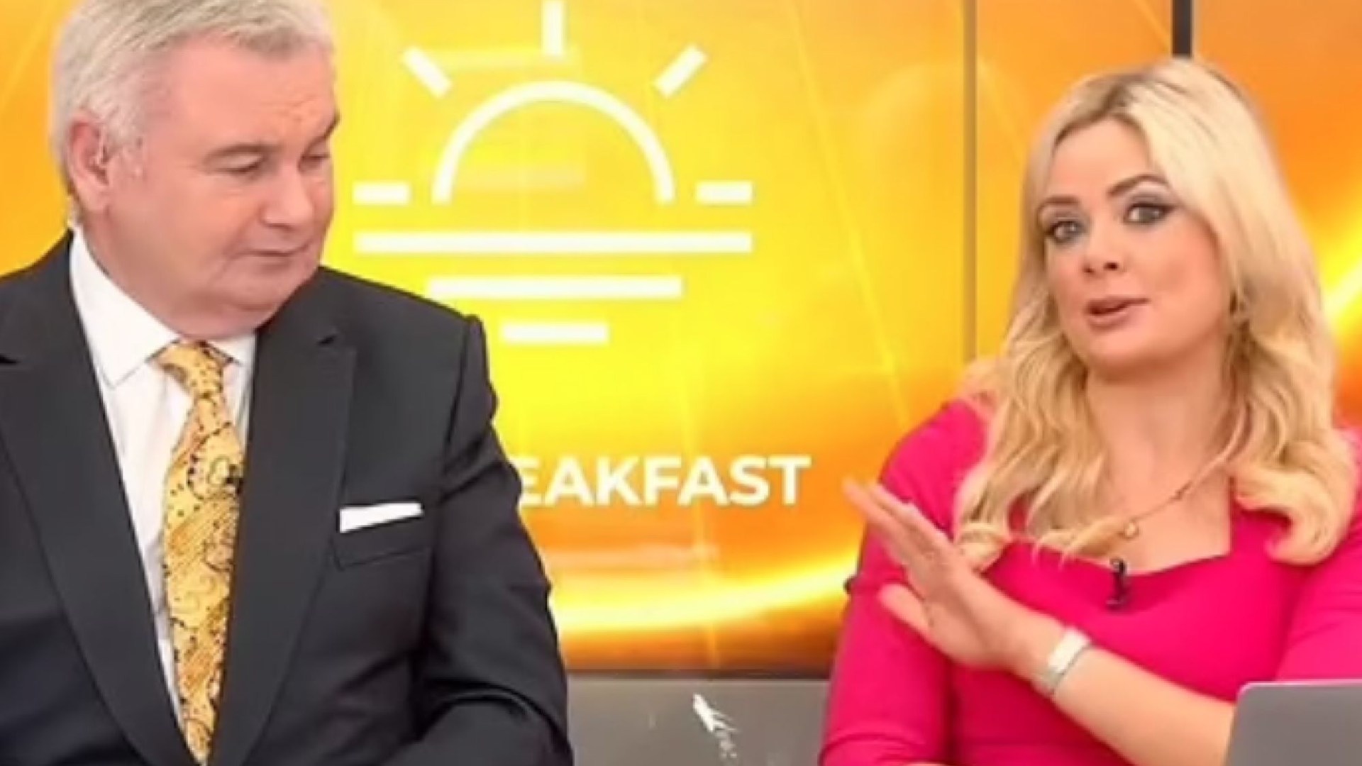 Mystery as Eamonn Holmes is snubbed by his new ‘TV wife’ after backlash over Isabel Webster’s sacking