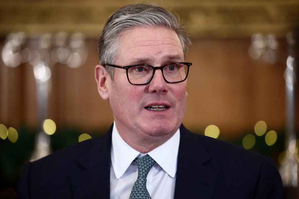 Prime Minister Keir Starmer speaking at a meeting.