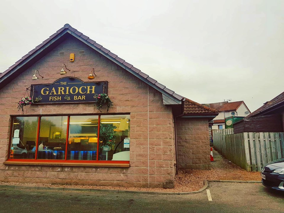 The Garioch Fish Bar.