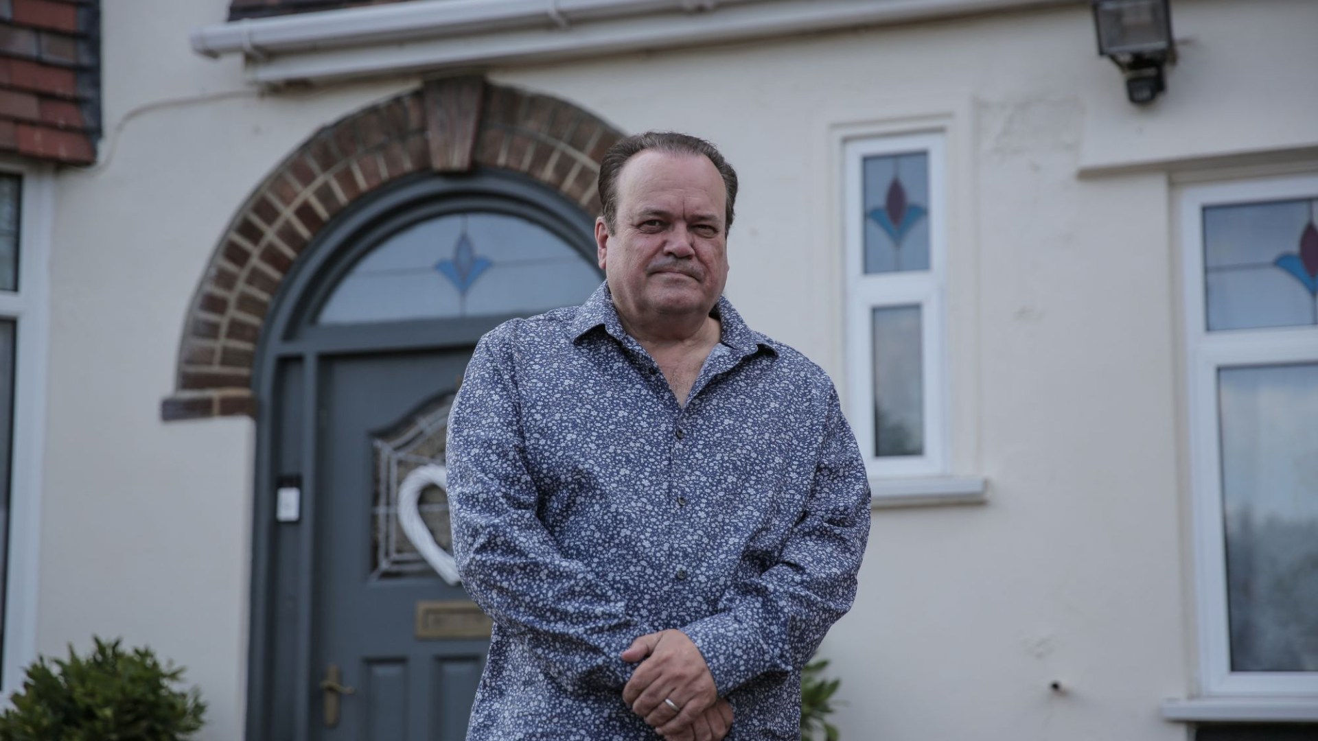 EastEnders' Shaun Williamson 'shoved down the stairs' by GHOST in his house - after spotting spooky woman in the window