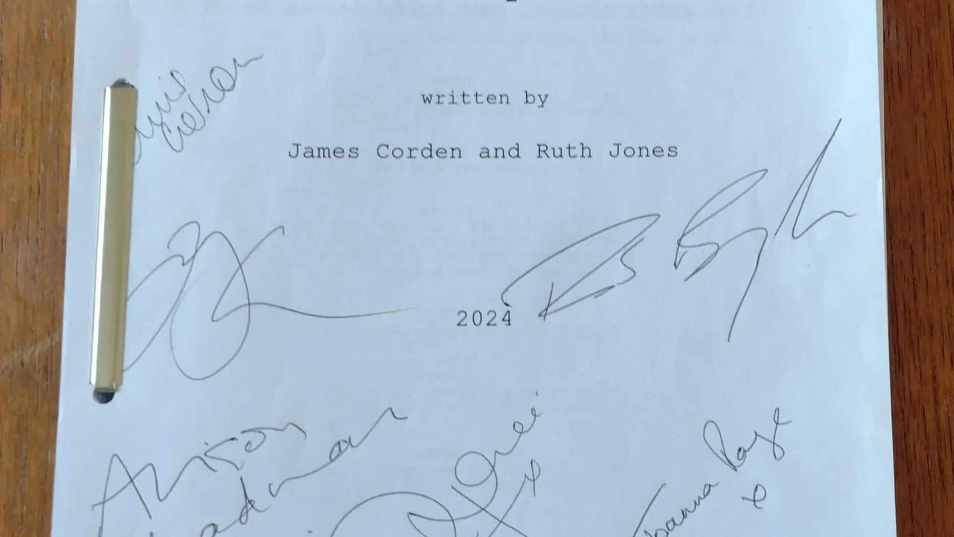 Gavin & Stacey finale script signed by all the cast raises HUGE sum for charity