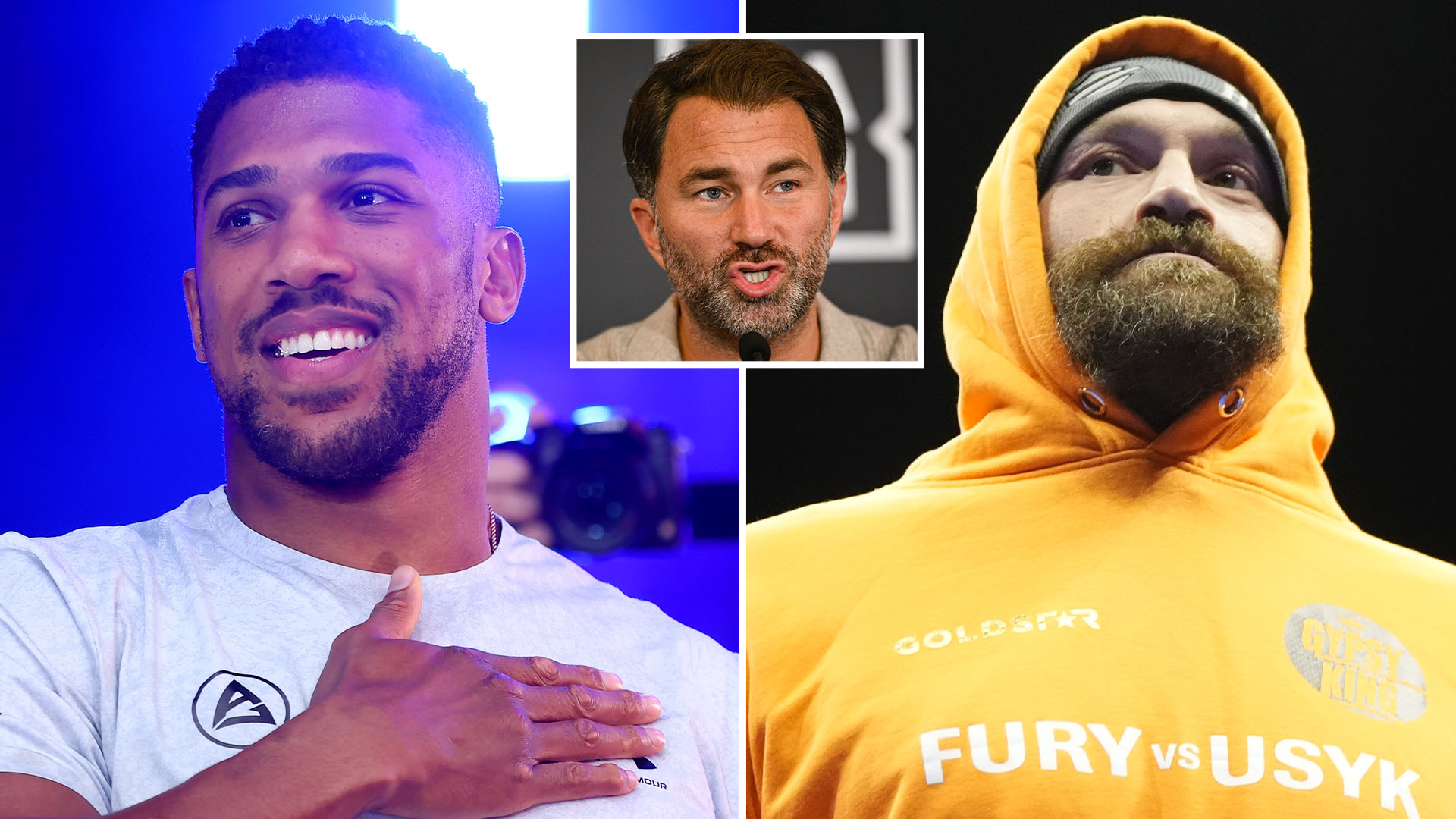 Anthony Joshua's 'reaction' to Tyson Fury retirement revealed by Eddie Hearn as £500m fight lies in tatters