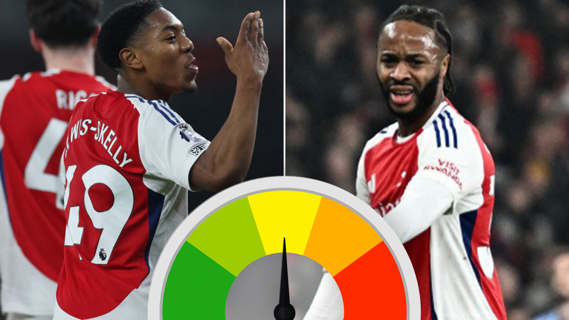 Arsenal ratings: Lewis-Skelly a star as he becomes second youngest Gunner ever to start derby but Sterling blows chance