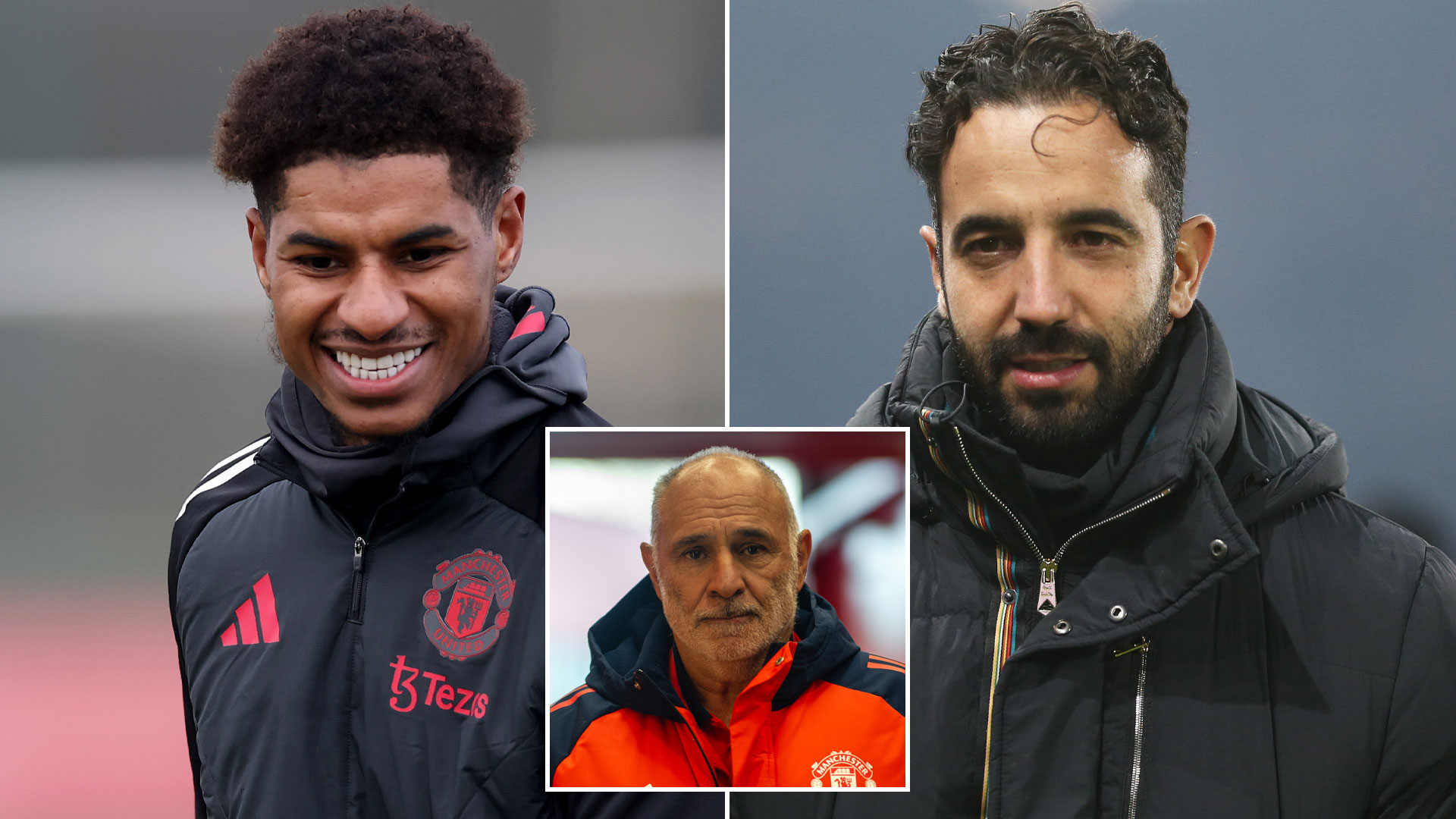 Amorim fires extraordinary blast at Rashford and says he'd rather put 63-YEAR-OLD coach on Man Utd bench ahead of him