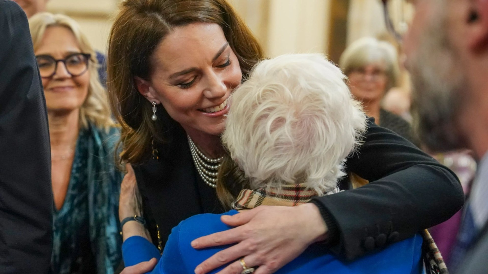 Eagle eyed fans spot Princess Kate’s touching tribute to late Queen as she attends the Holocaust Memorial Service