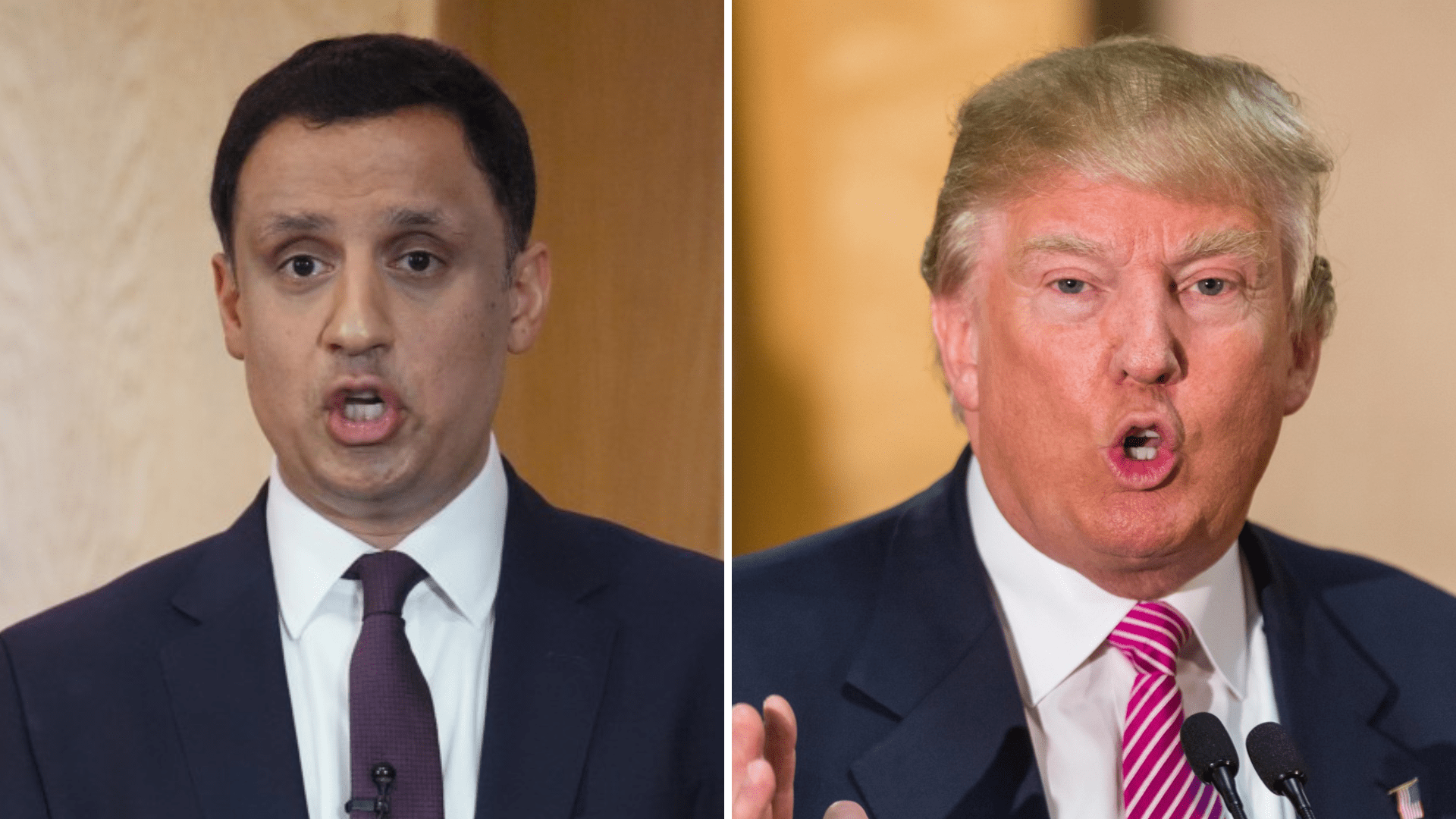 Anas Sarwar says he'll take 'grown-up' approach with Donald Trump if he becomes First Minister