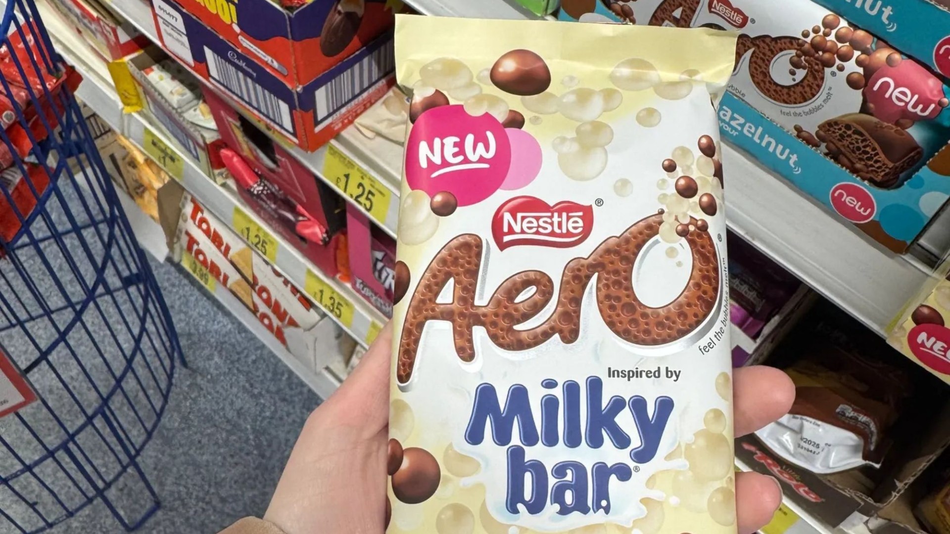 B&M shoppers go crazy for brand new Nestle chocolate bar combining two iconic treats - but you'll have to be quick