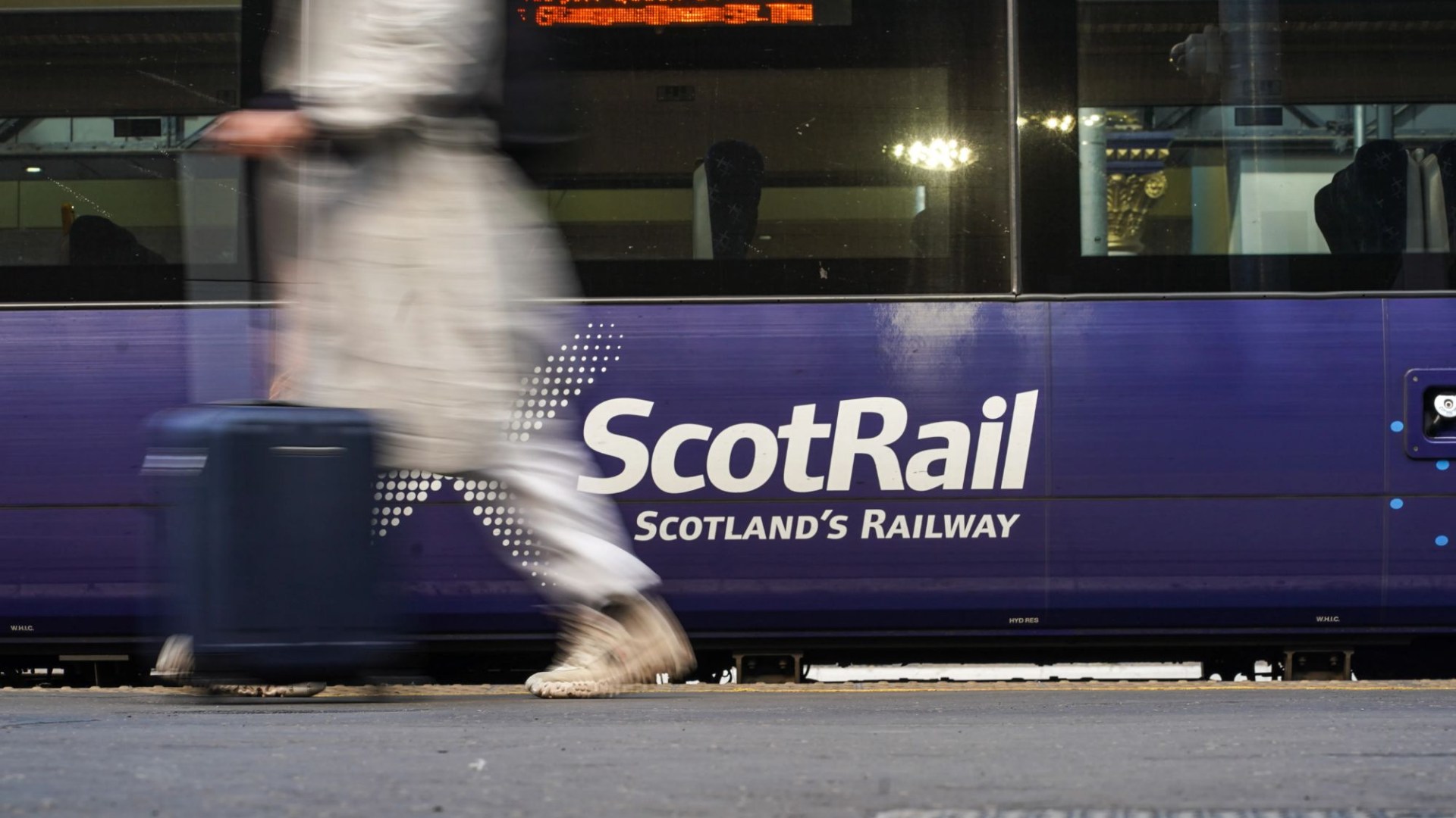 Body found on train tracks as ScotRail services between Glasgow and Edinburgh are cancelled