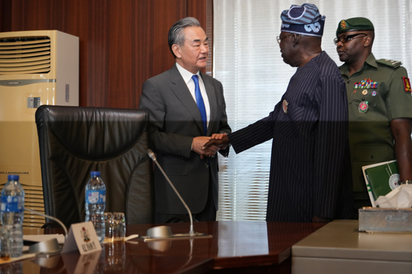 Bola Tinubu Ya Gana Da Wang Yi