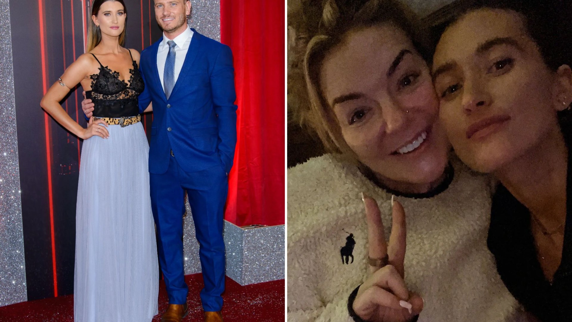 Charley Webb says it's her 'favourite Christmas yet' as she spends it with Sheridan Smith after Matthew Wolfenden split