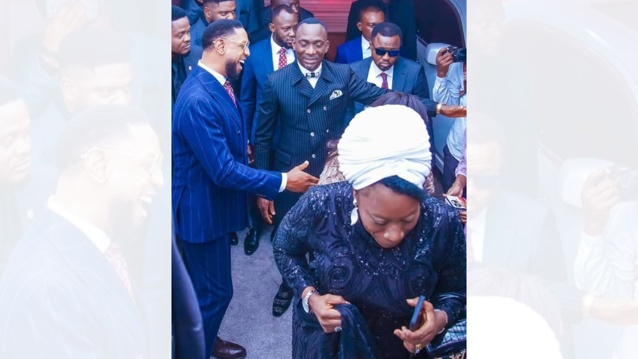 Enenche, Wife Get Rousing Welcome At COZA