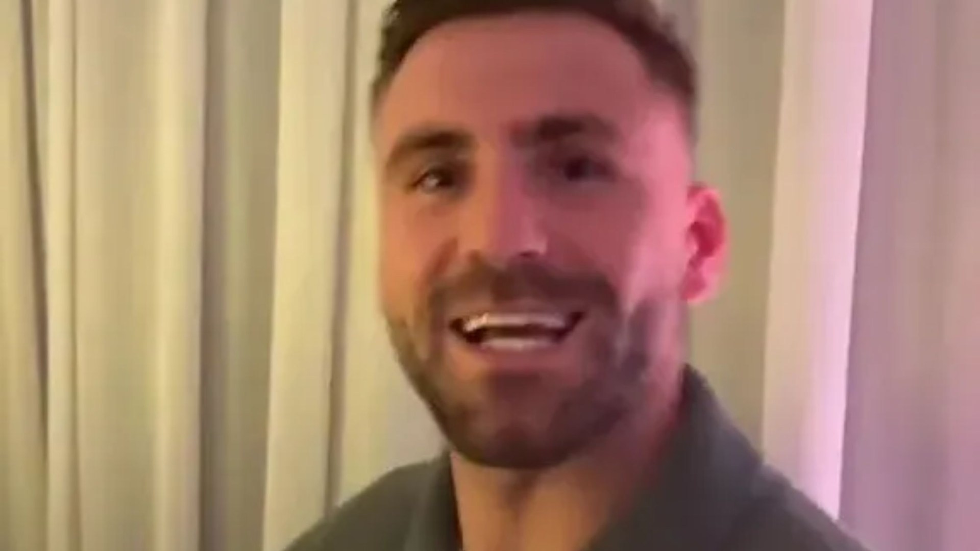 England's Luke Shaw shrugs off backlash to leaked TikTok with Molly-Mae as pals drank £200 tequila at New Year party