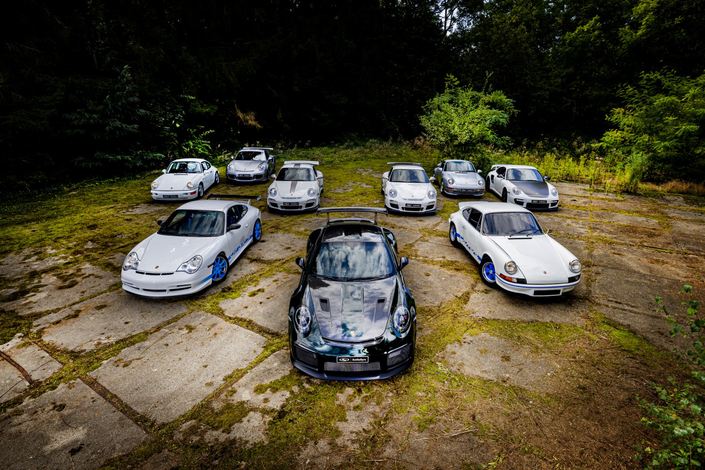 Epic fleet of 73 supercars including 36 Porsches, 4 Ferraris & 3 Lamborghinis to sell for eye-watering sum at auction