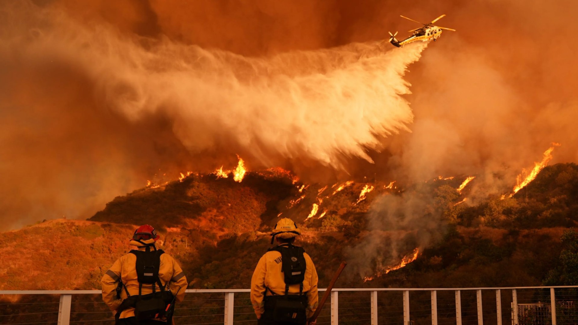 Fears LA wildfires 'could have been caused by spike in power grid faults' as 1,000 prisoners deployed to fight flames