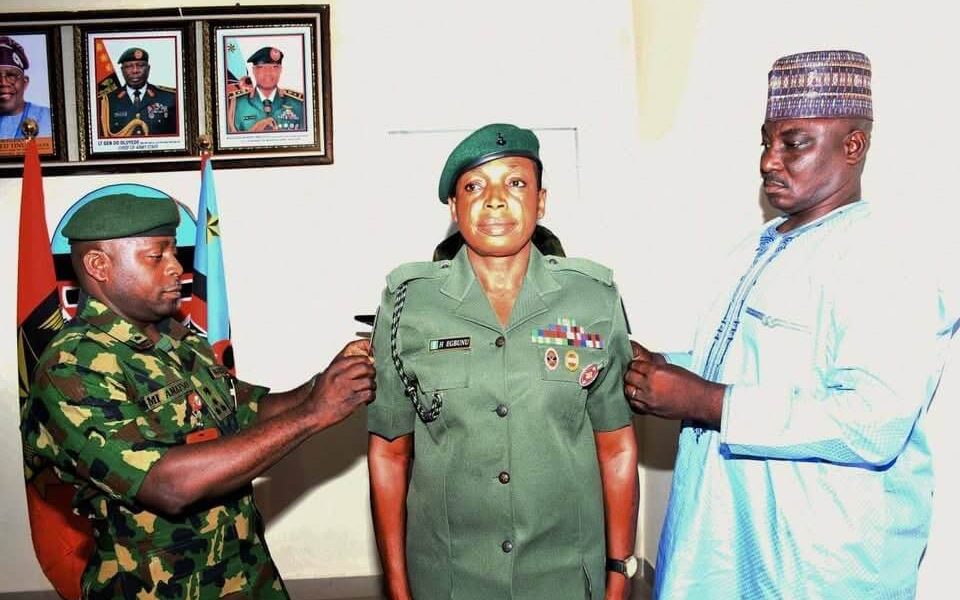 Hajara Egbunu Becomes First Female Infantry Corps To Attain Army Warrant Officer