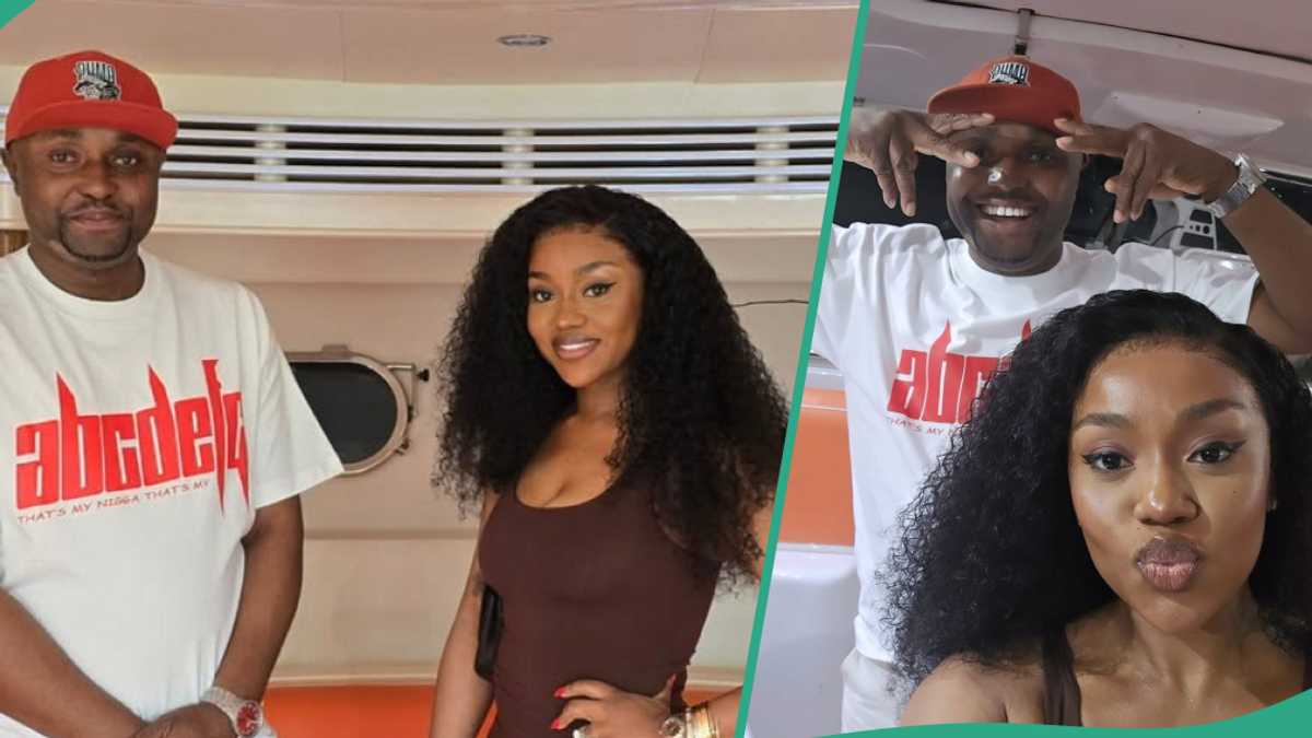 Isreal DMW Shares Fun Times With OBO's Wife on Boat Cruise, Maintains Respectable Distance From Her