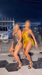 Social media users have dragged dancers Janemena and Korra Obidi after a video of them surfaced online going to the night club half naked.