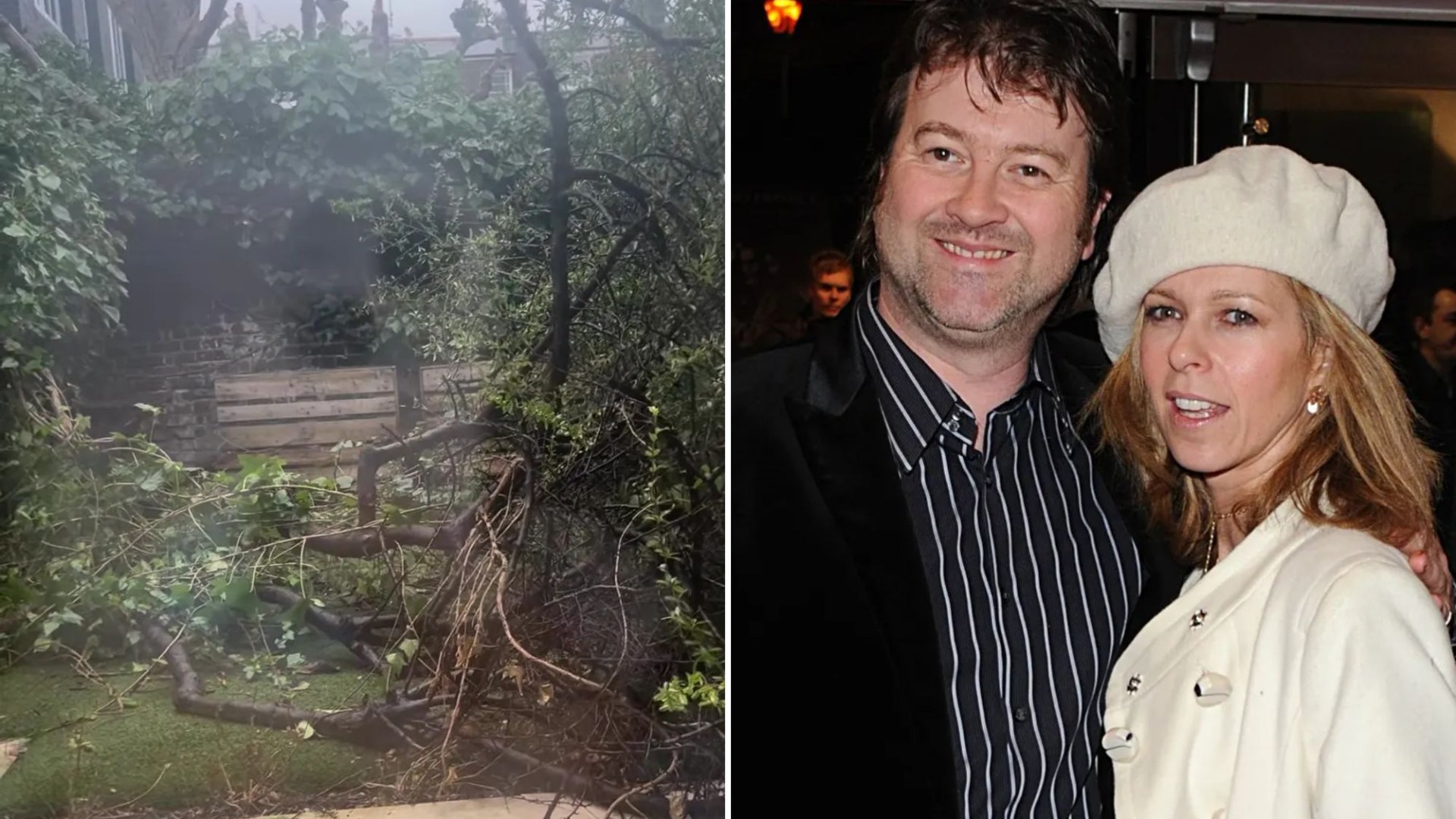 Kate Garraway reveals garden was destroyed in storm Herminia after struggling to pay ‘excessive debt’