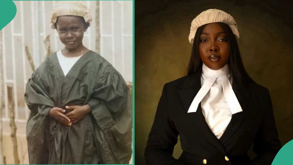 Lady Acheives Her Childhood Dream of Becoming a Lawyer, Shares Inspiring Throwback Photo