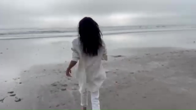 Meghan has posted a video running along a beach, years after deleting all socials