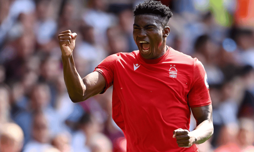 Super Eagles Striker, Awoniyi Makes Premier League History For Nottingham