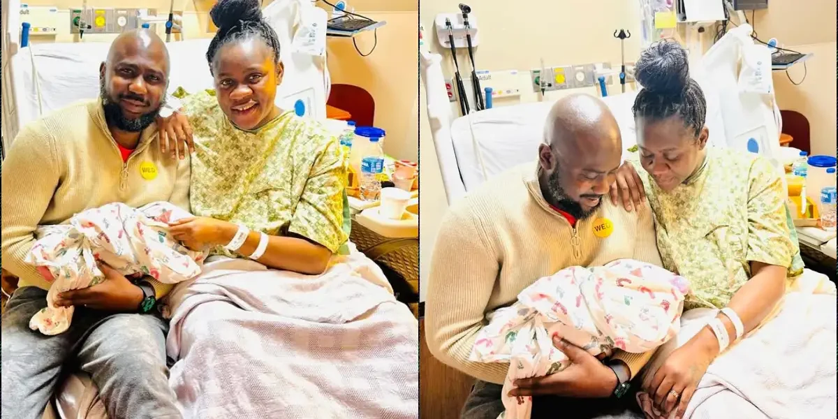 Olayinka Solomon welcomes baby with partner in U.S