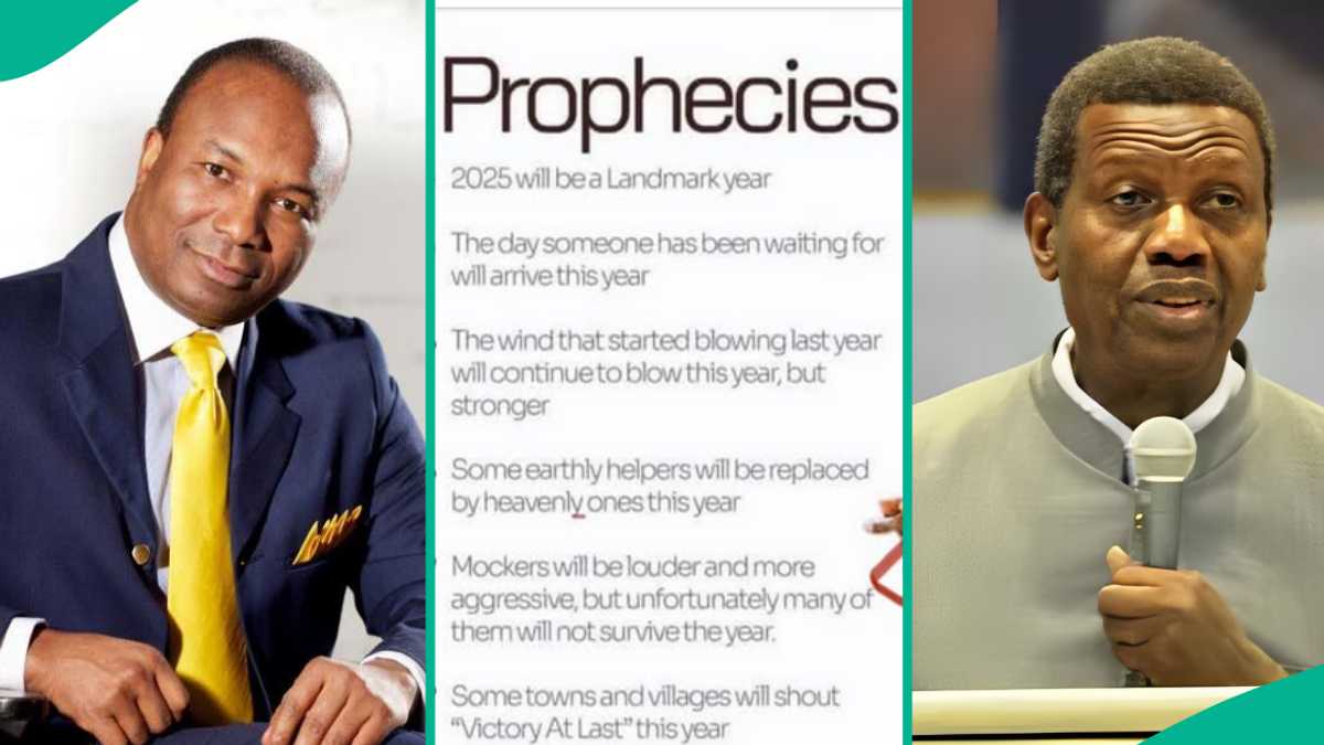 Overseas-Based Preacher Calls People's Attention to Observation in Pastor Adeboye's 2025 Prophecies