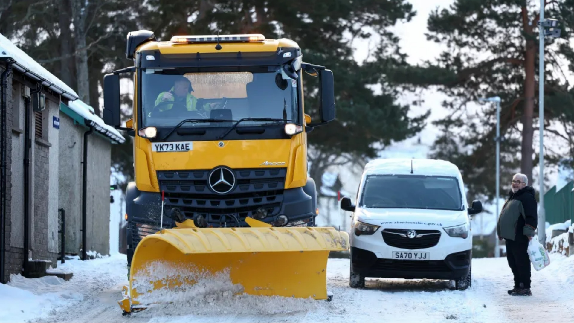 Scotland braced for return of snow as weather map reveals 12 INCHES to land during 72-hour whiteout