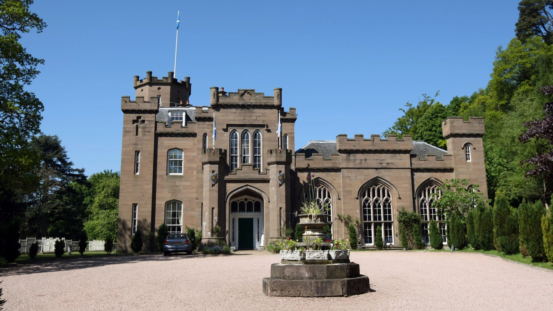 Scotland star quietly marries childhood sweetheart at stunning castle close to home