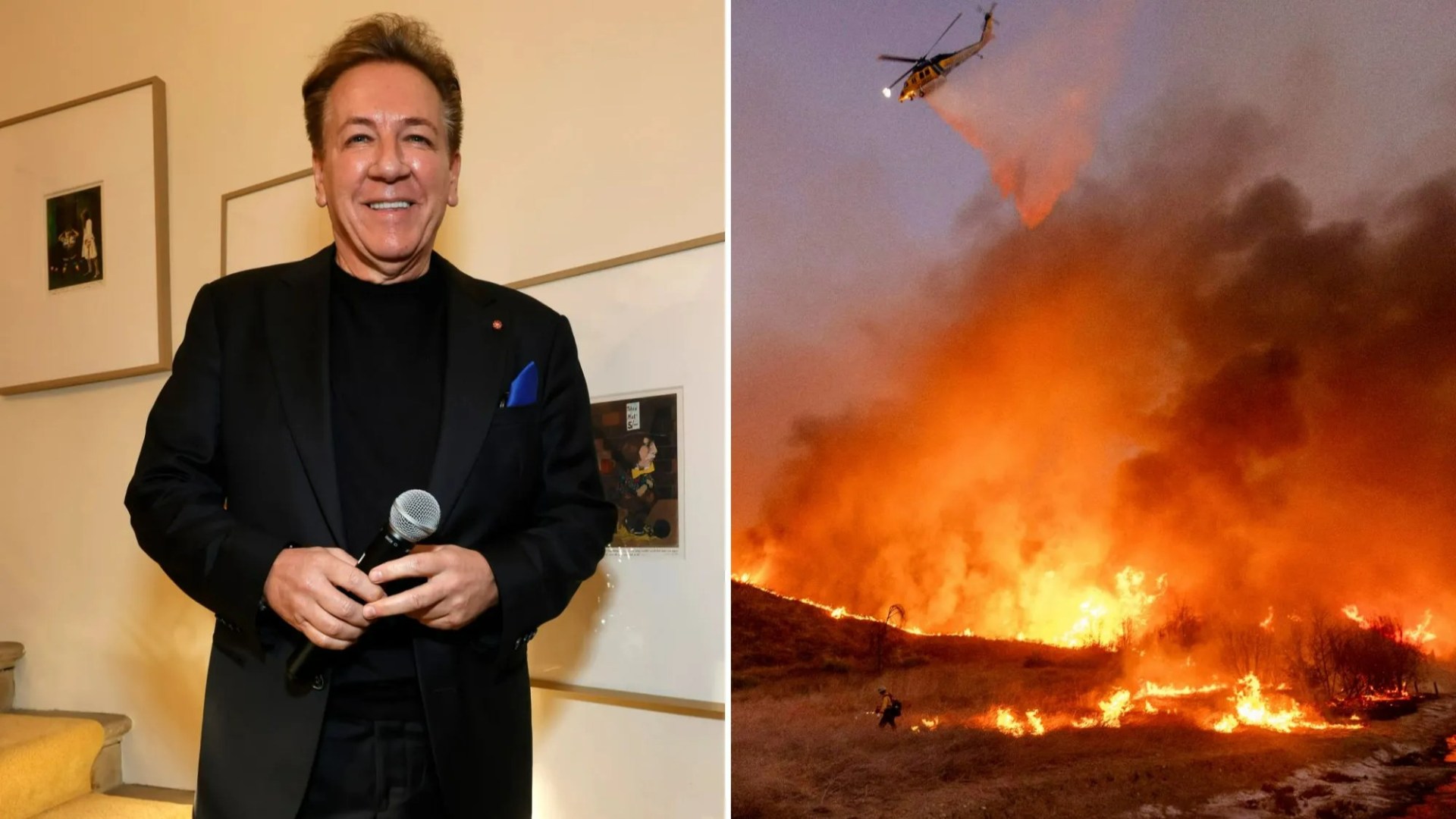 Scots TV star Ross King emotional over 'apocalyptic' scenes around his LA home amid wildfires