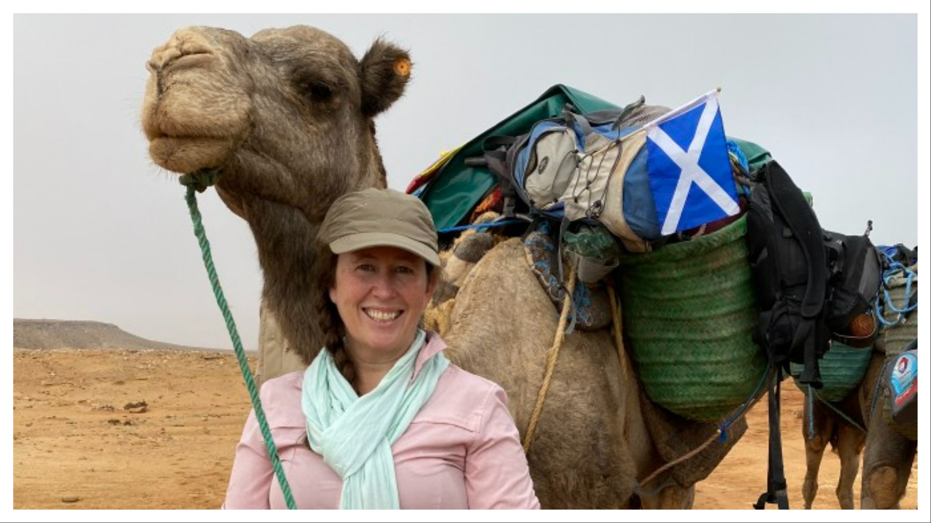 Scots adventurer is the first on Saudi Arabia trek where she hopes to face wild leopards