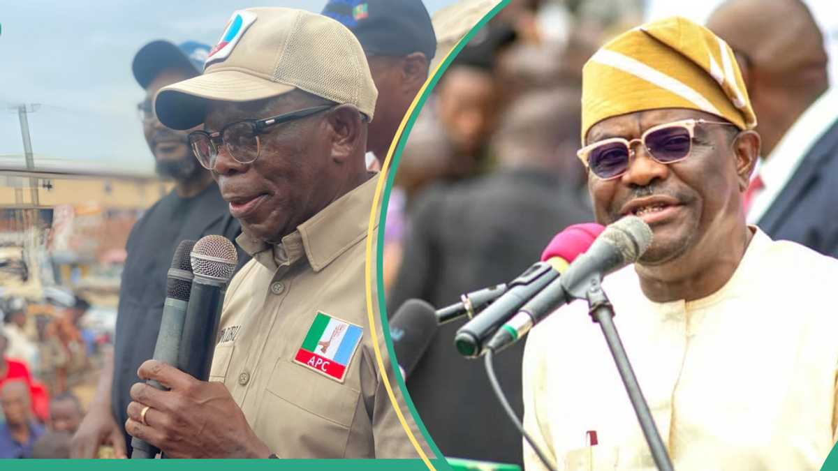 “Without Transfer Fee”: Oshiomhole Commends PDP for Giving Wike to Tinubu’s Govt